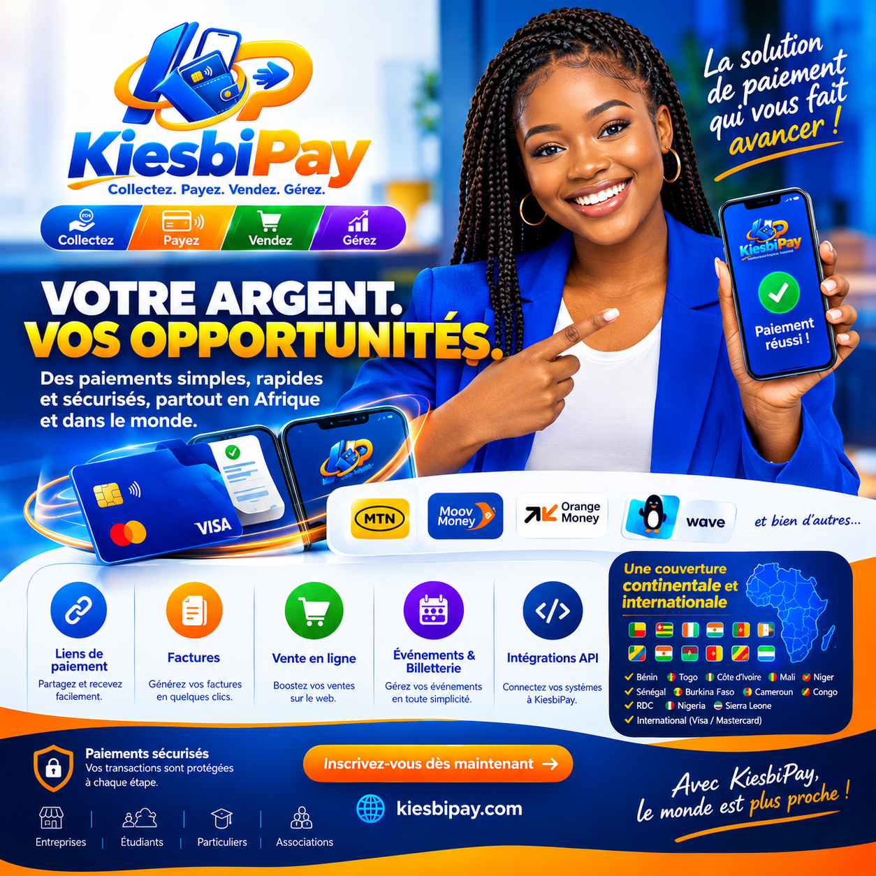 Mentions Légales & Conformité Sécurisée KiesbiPay