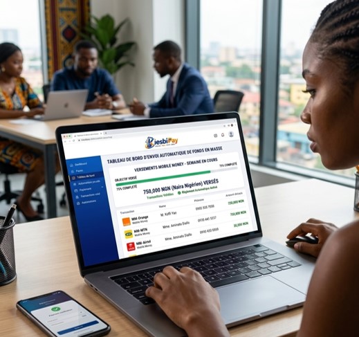 Payout et Transferts KiesbiPay